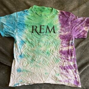 Unisex Source Unknown Multicolor Tie-Dye Short Sleeve Tee